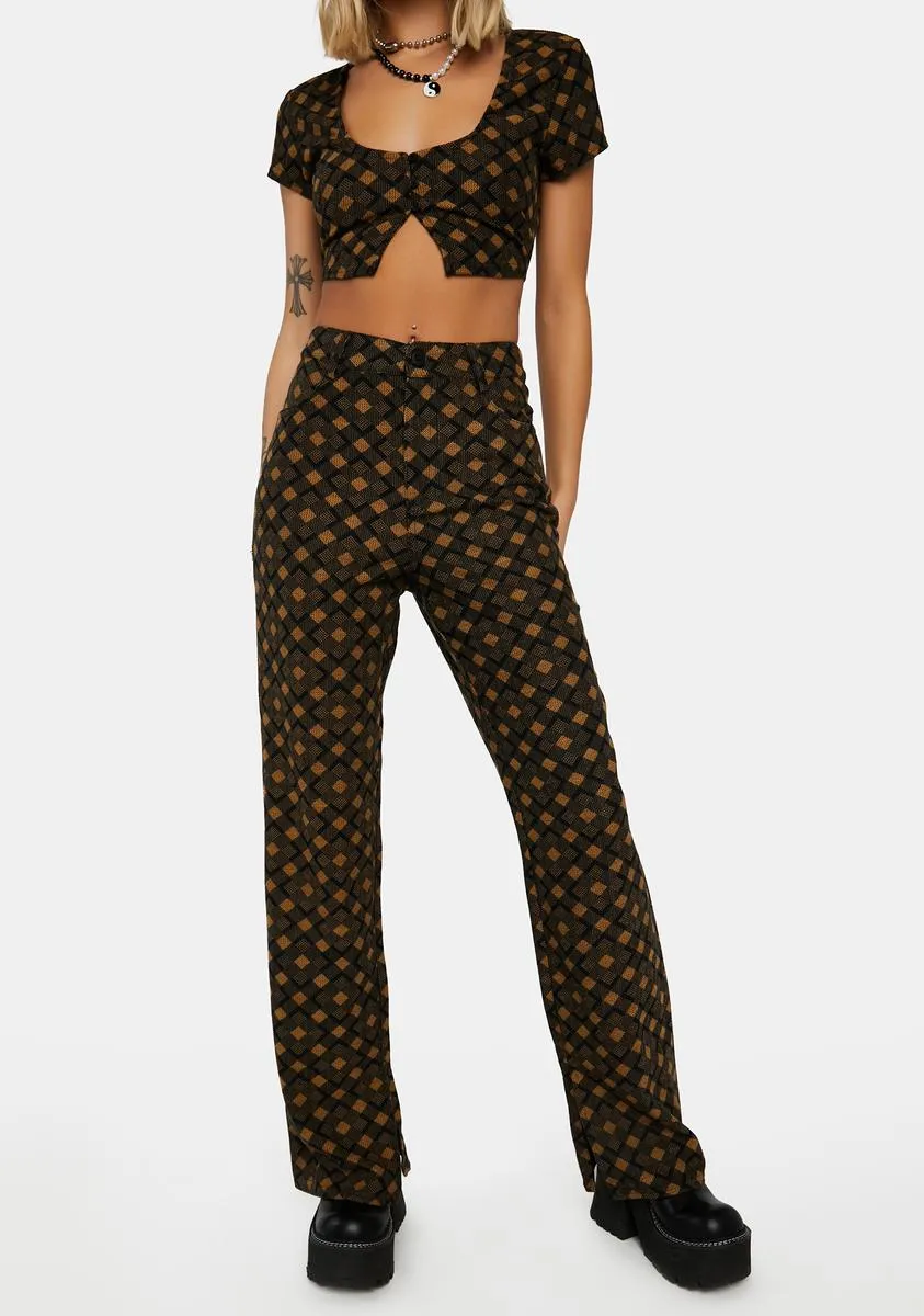 Java Spirit Plaid Pants