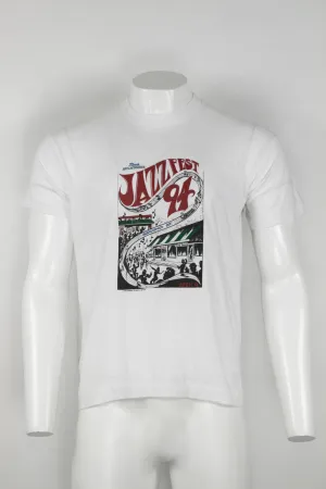 Jazz Fest 1994 printed t-shirt - White - L
