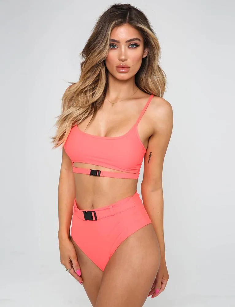 Jetson Bikini Set - Neon Pink