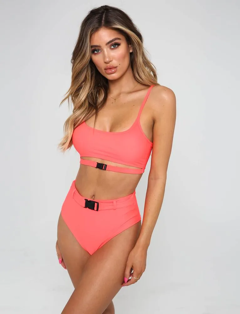 Jetson Bikini Set - Neon Pink