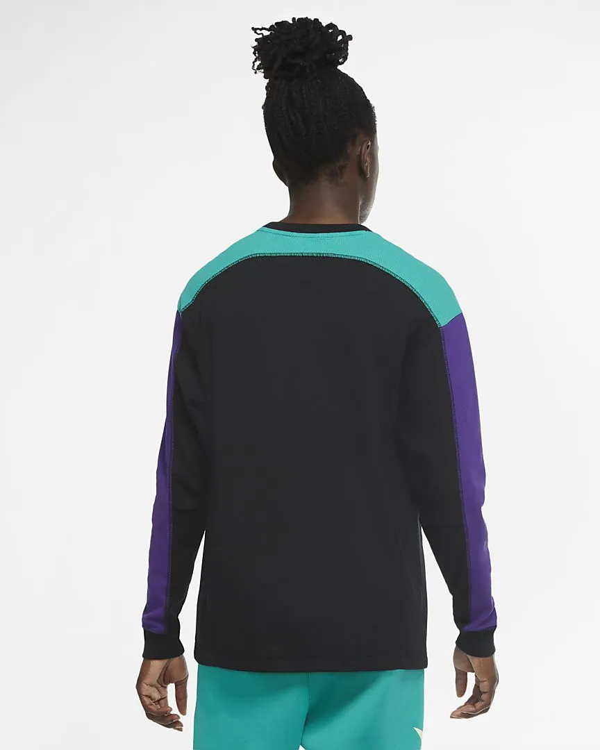 Jordan Winter Utility Jumpman Men's Thermal Top 'Black/Neptune Green'