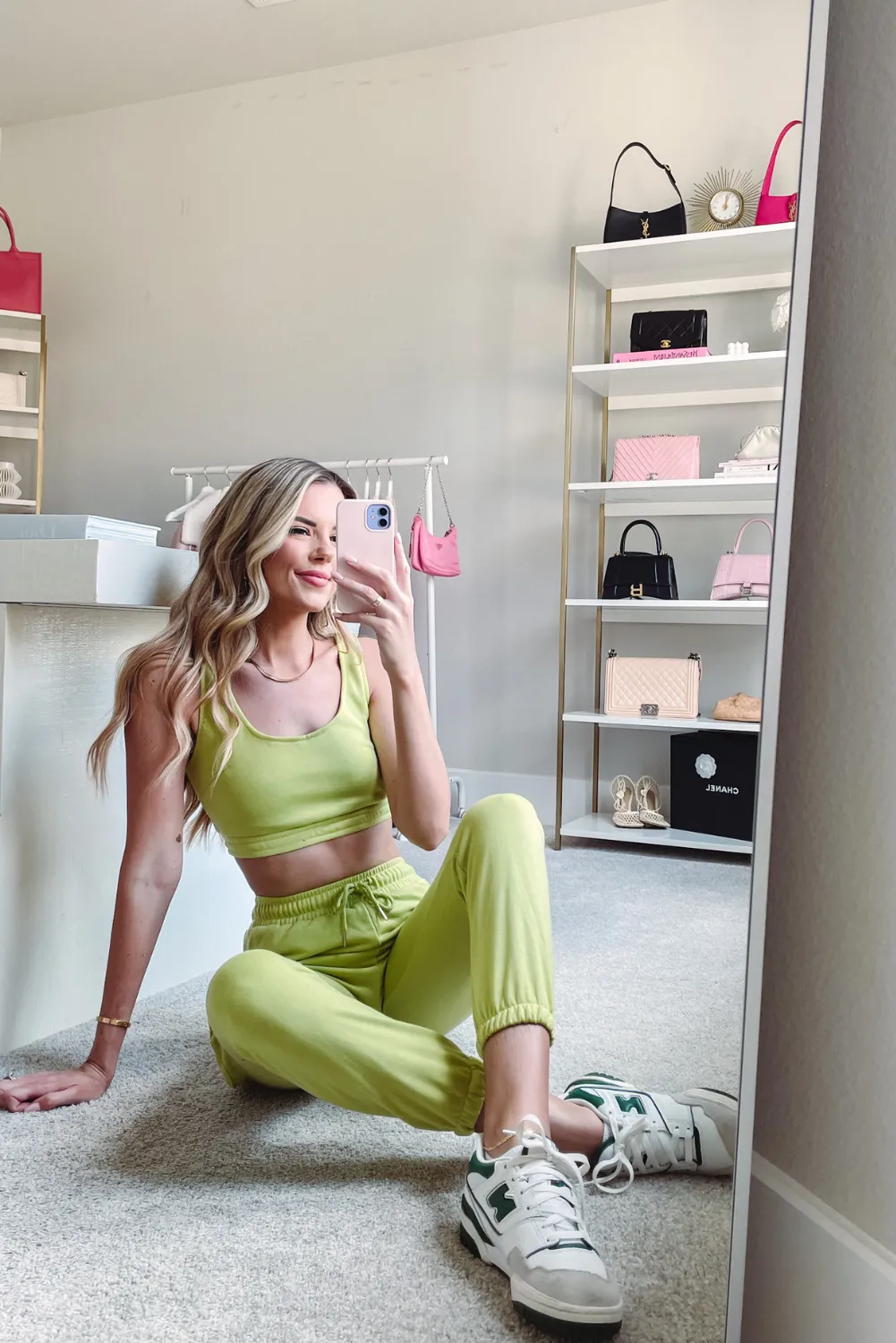 'Jordanna' Yoga Bra & Pocket Pants Set (5 Colors)