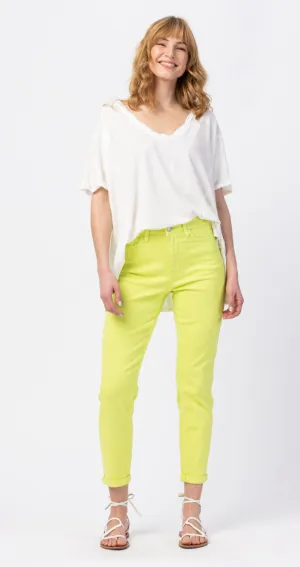 Judy Blue High Waist Lime Denim