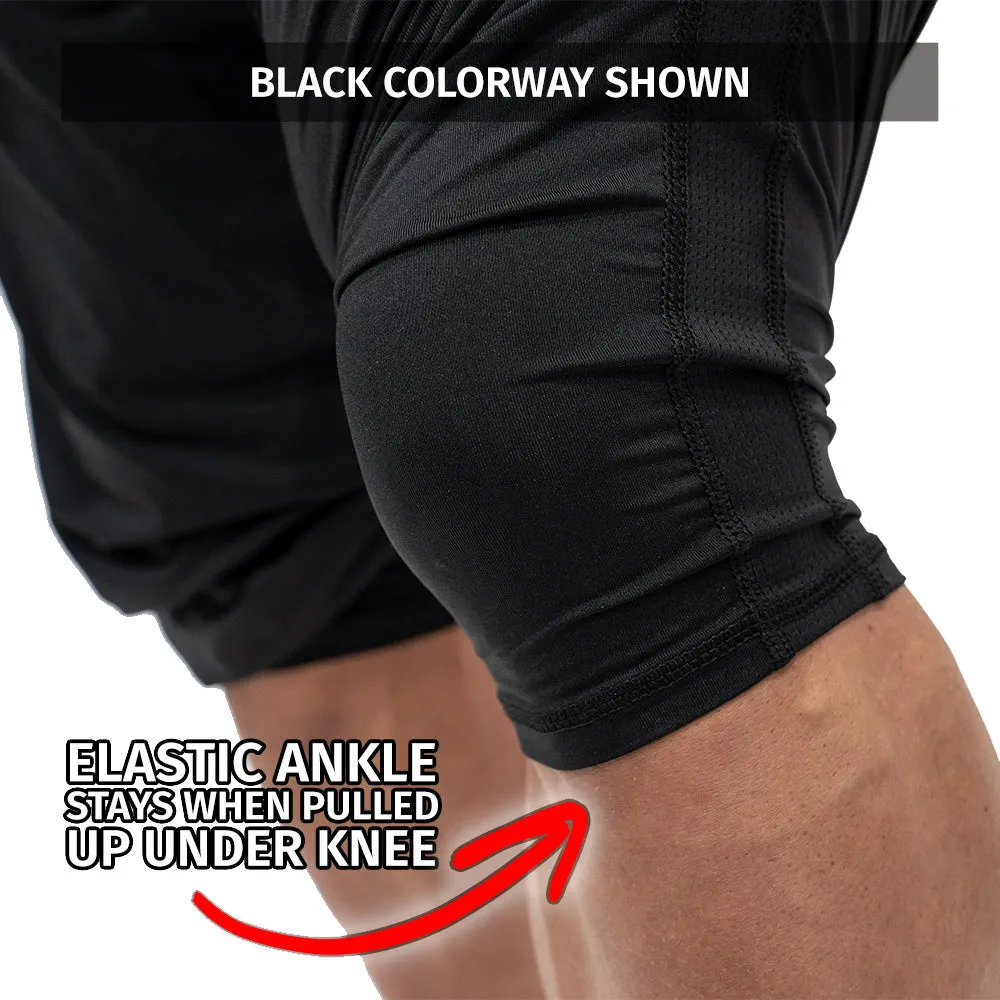 Jujimufu Stretchy Pants - Black w/ Blue