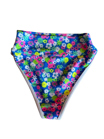 Kiawah Bottom- Neon Floral