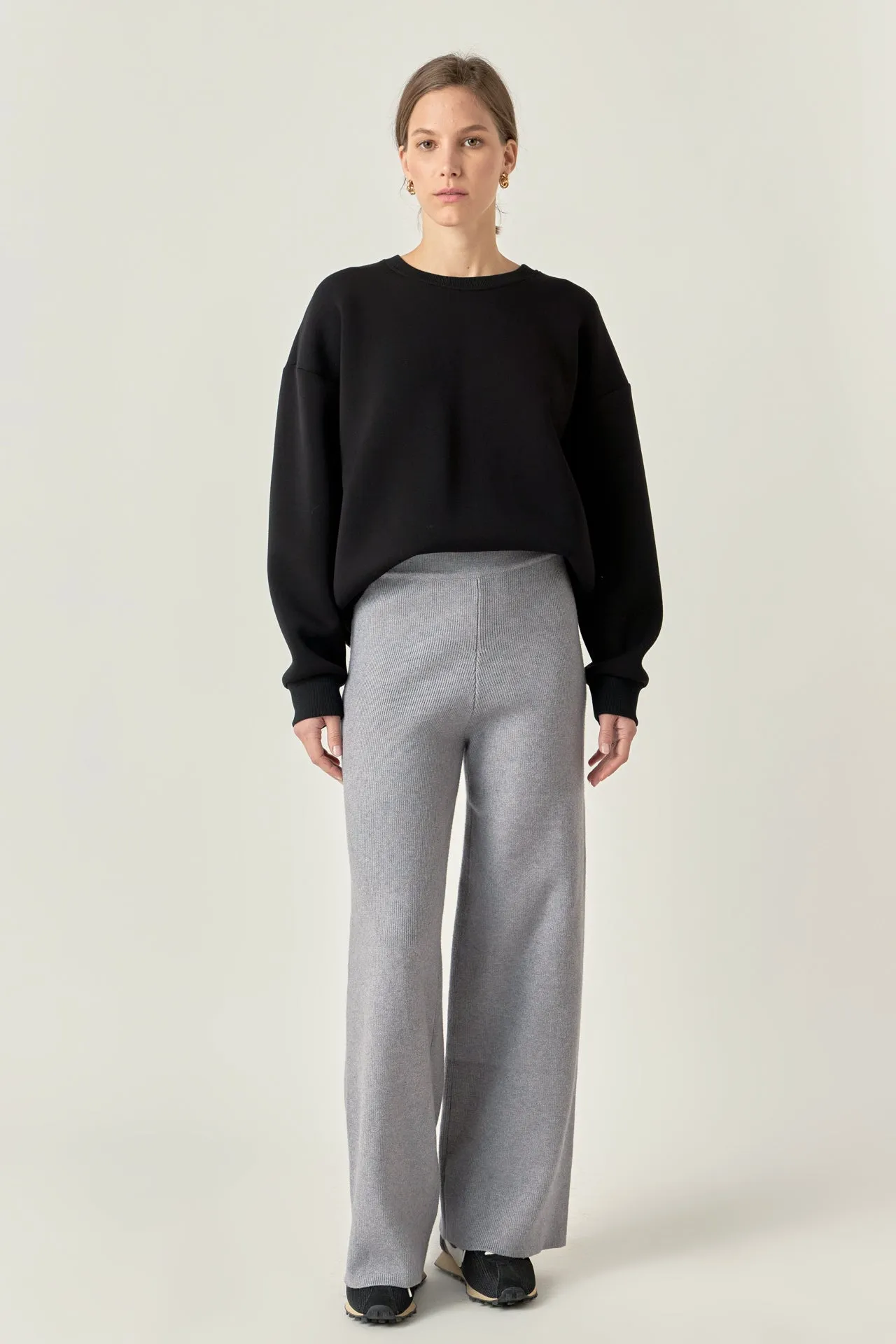 Knit Wide Pants