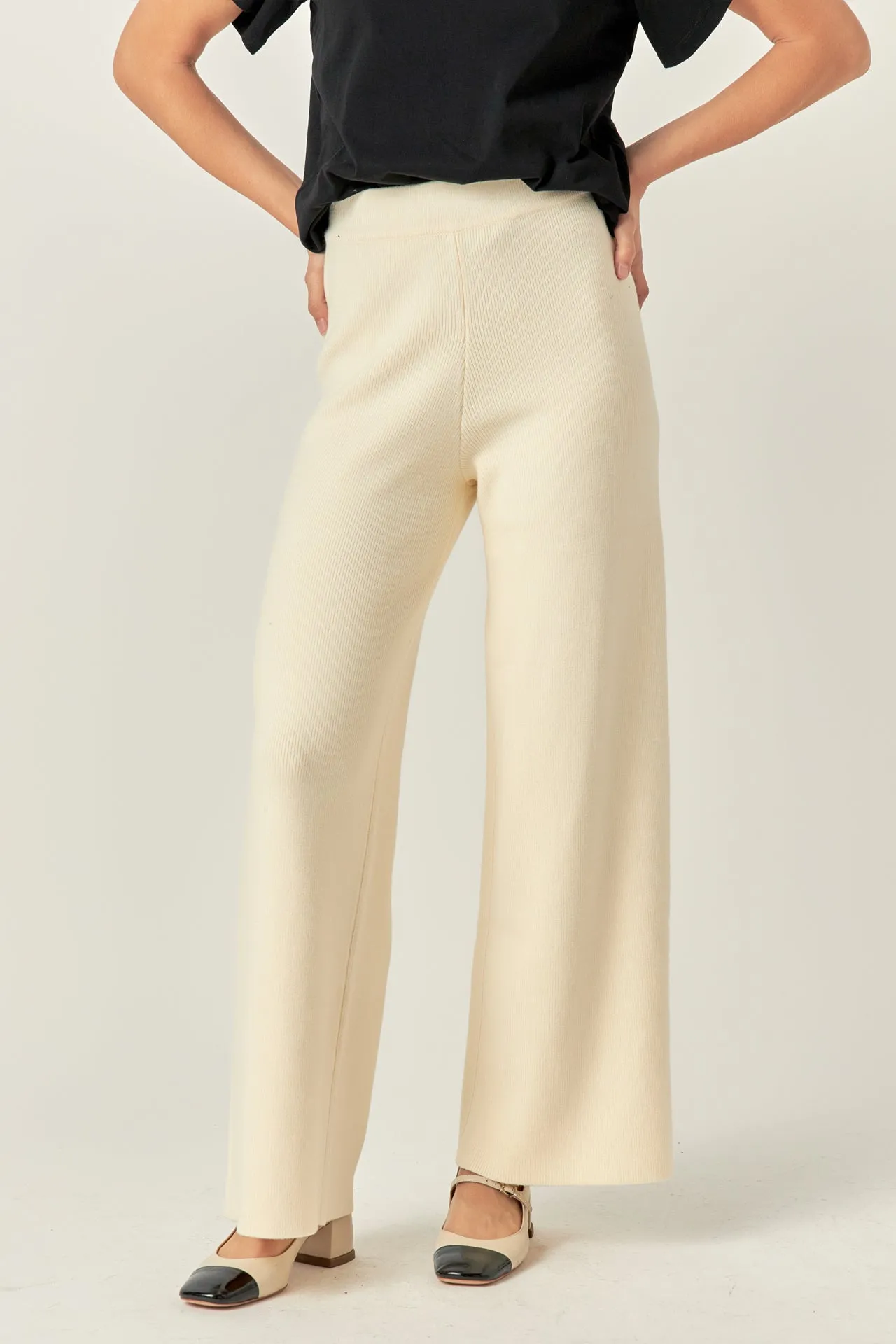 Knit Wide Pants