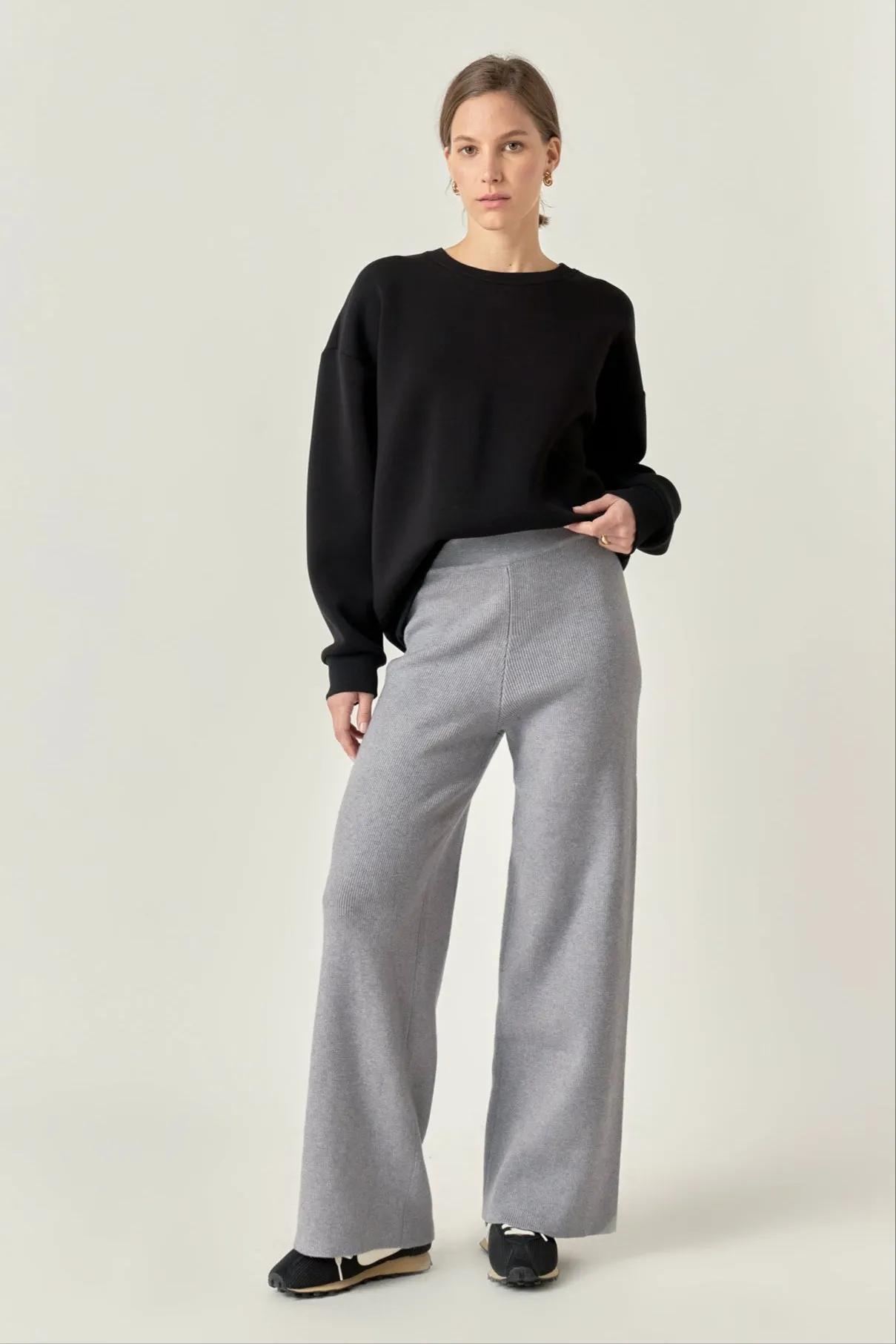 Knit Wide Pants