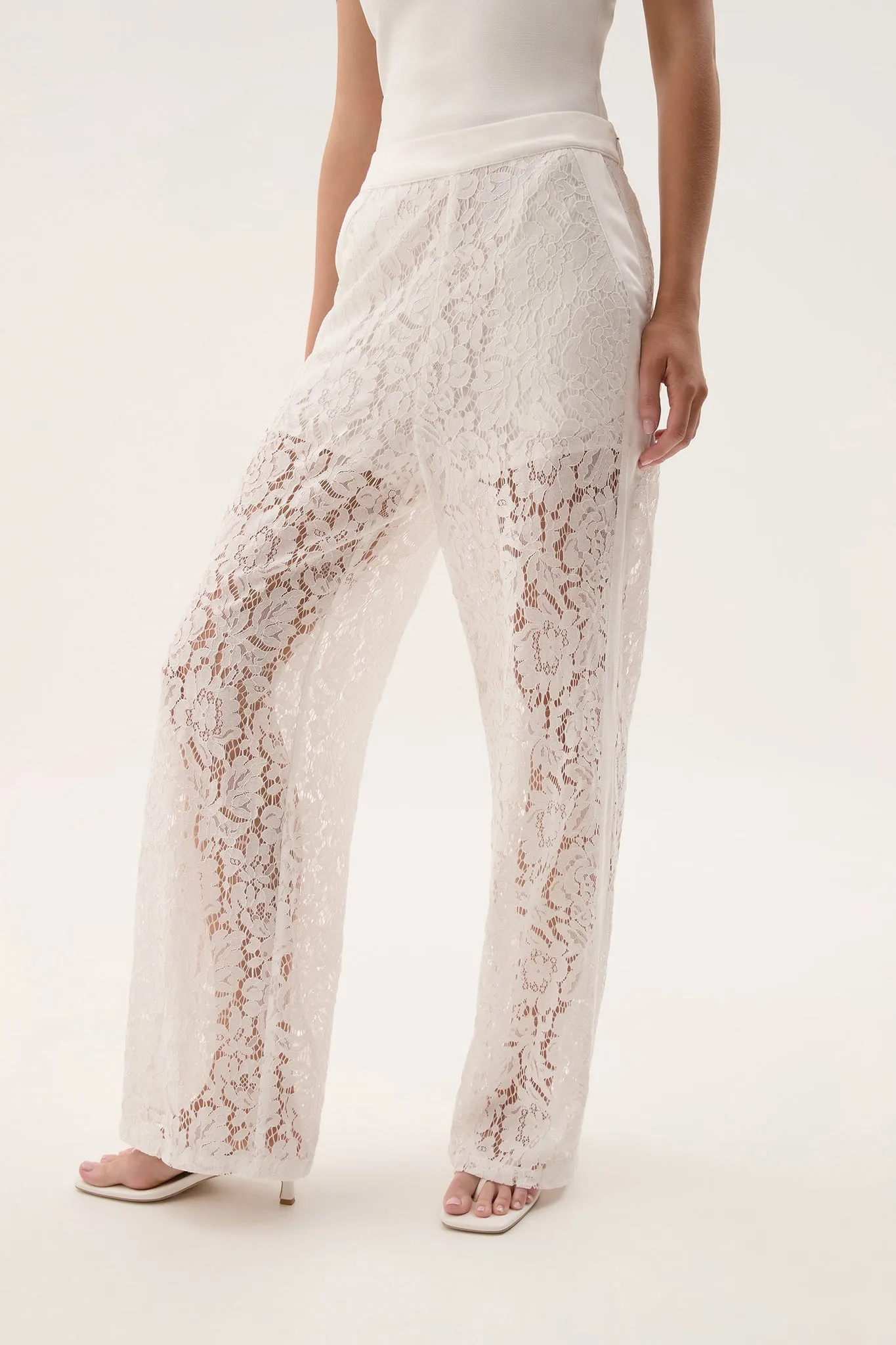 Kosmo Tuxedo Lace Pant
