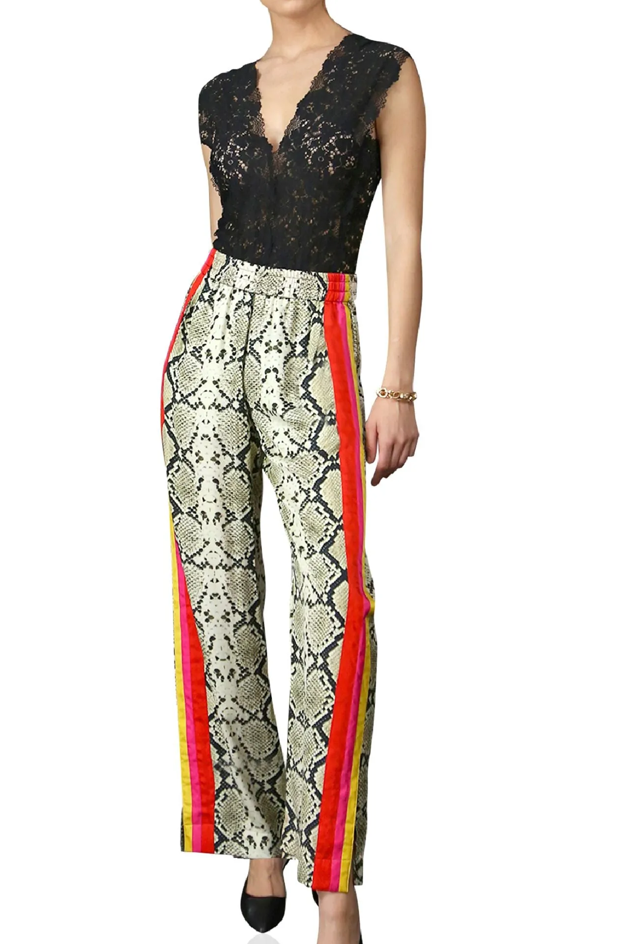 Kyle Snake Print Pants