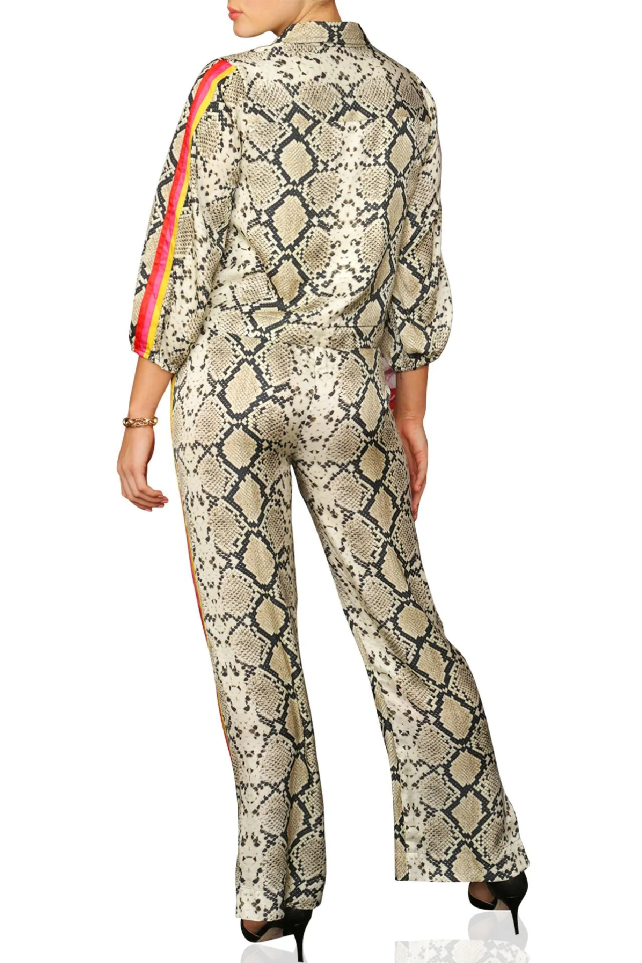 Kyle Snake Print Pants