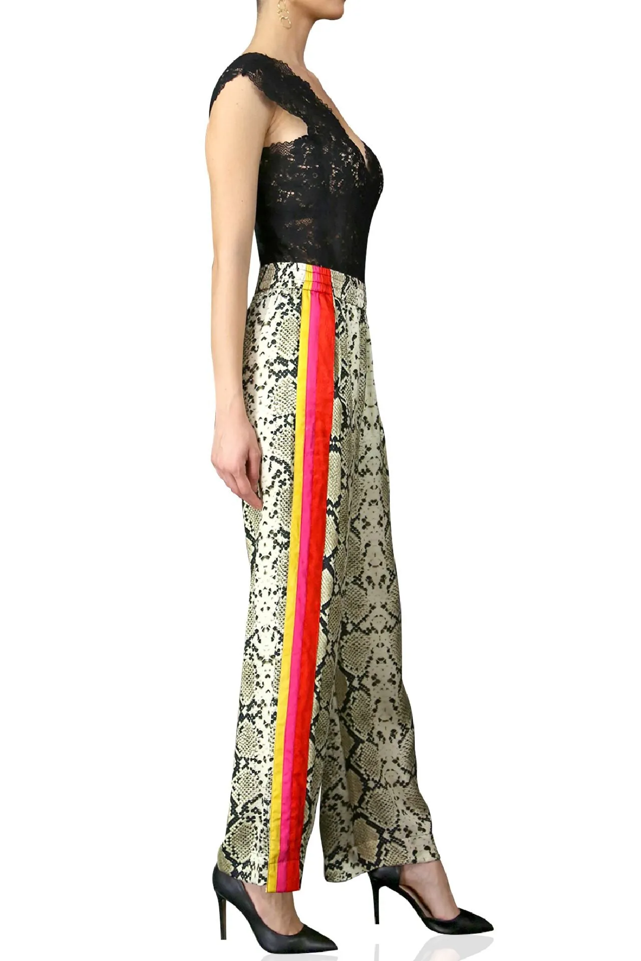 Kyle Snake Print Pants