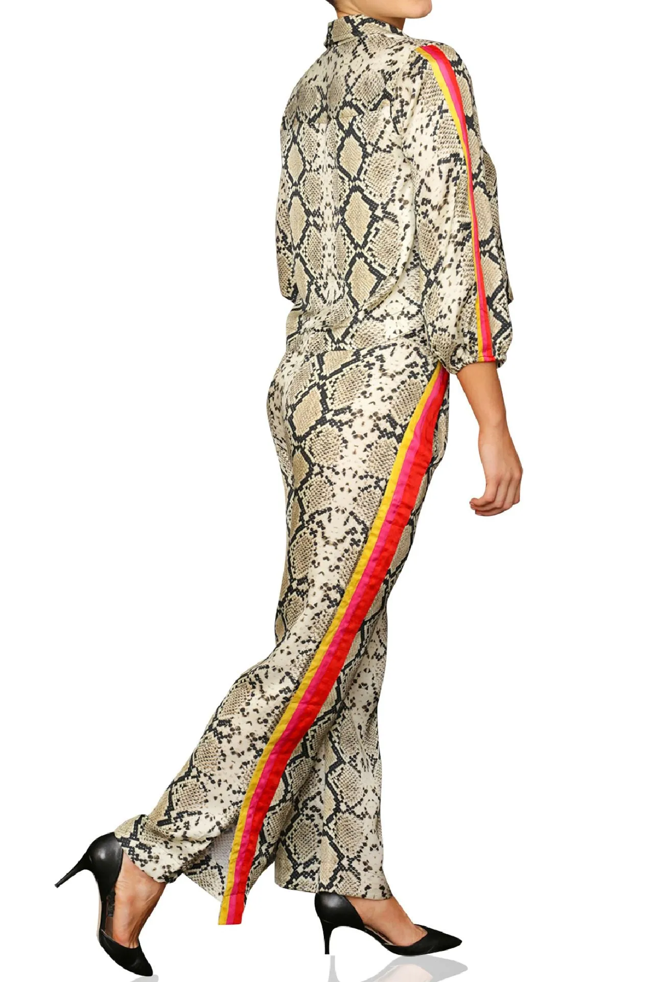 Kyle Snake Print Pants