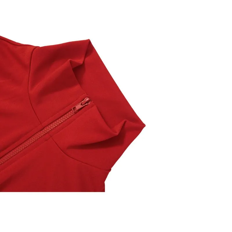 Lapel Short Sleeve Top & Drawstring Waist Pant Set
