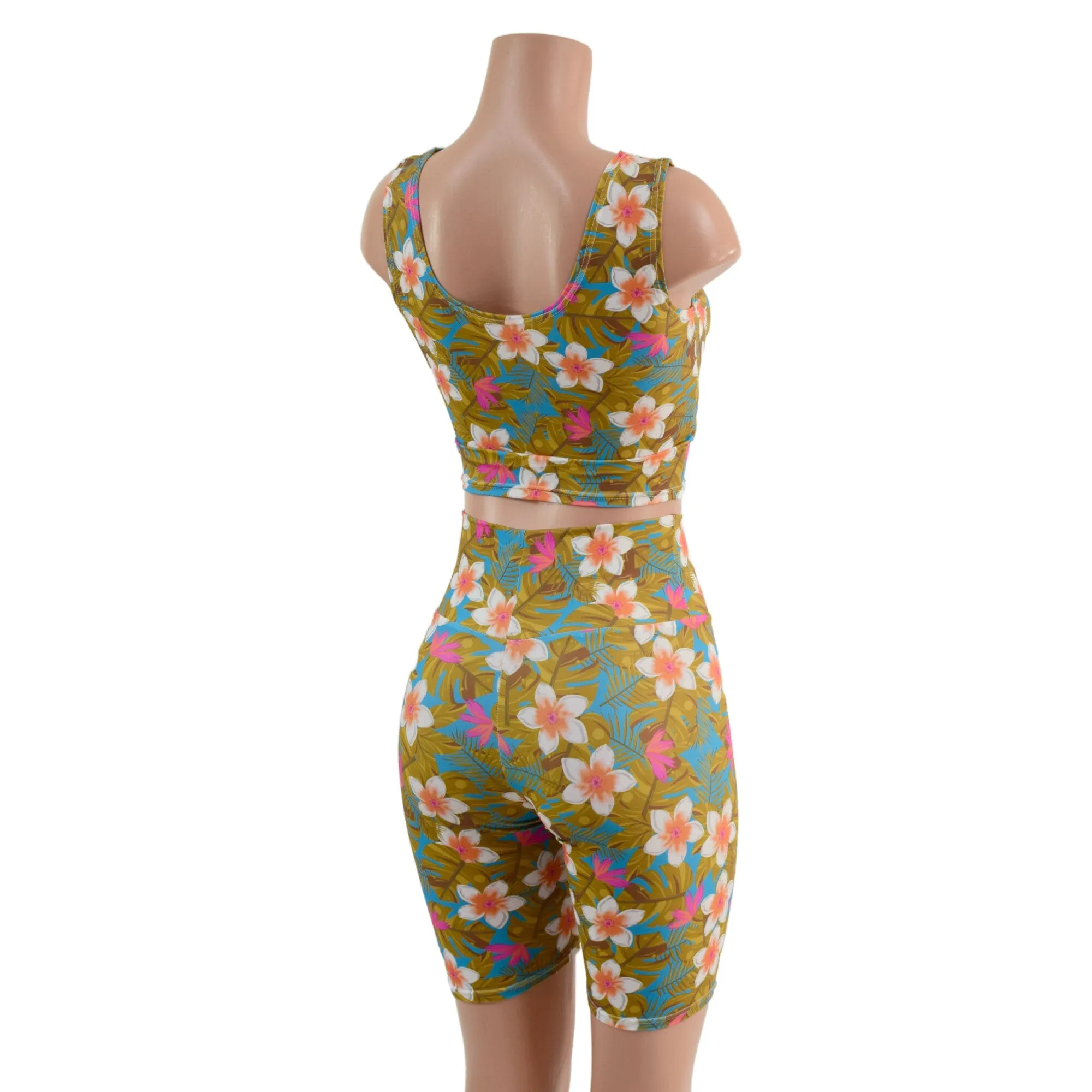 Lets Have a Tikki Skirt, Bike Shorts, or Crop Tank READY to SHIP
