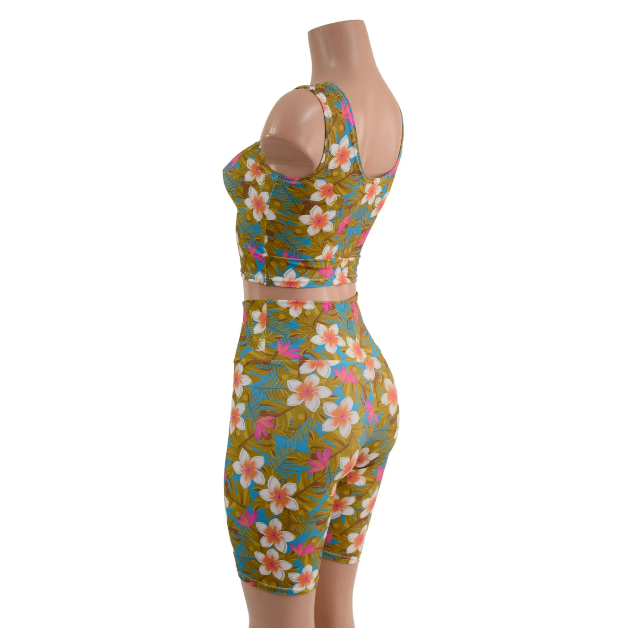 Lets Have a Tikki Skirt, Bike Shorts, or Crop Tank READY to SHIP