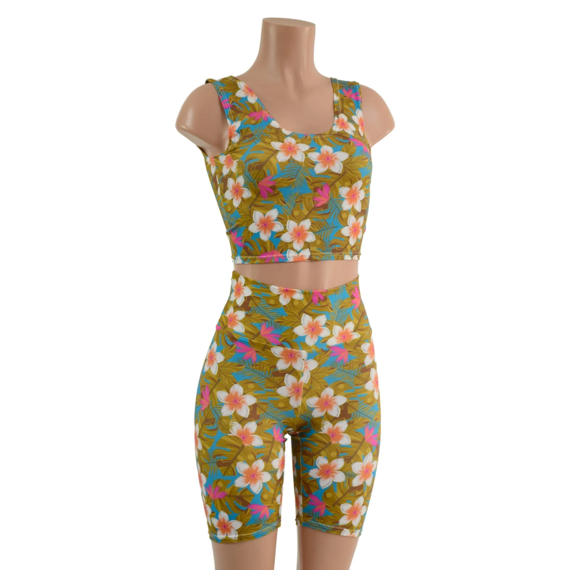 Lets Have a Tikki Skirt, Bike Shorts, or Crop Tank READY to SHIP