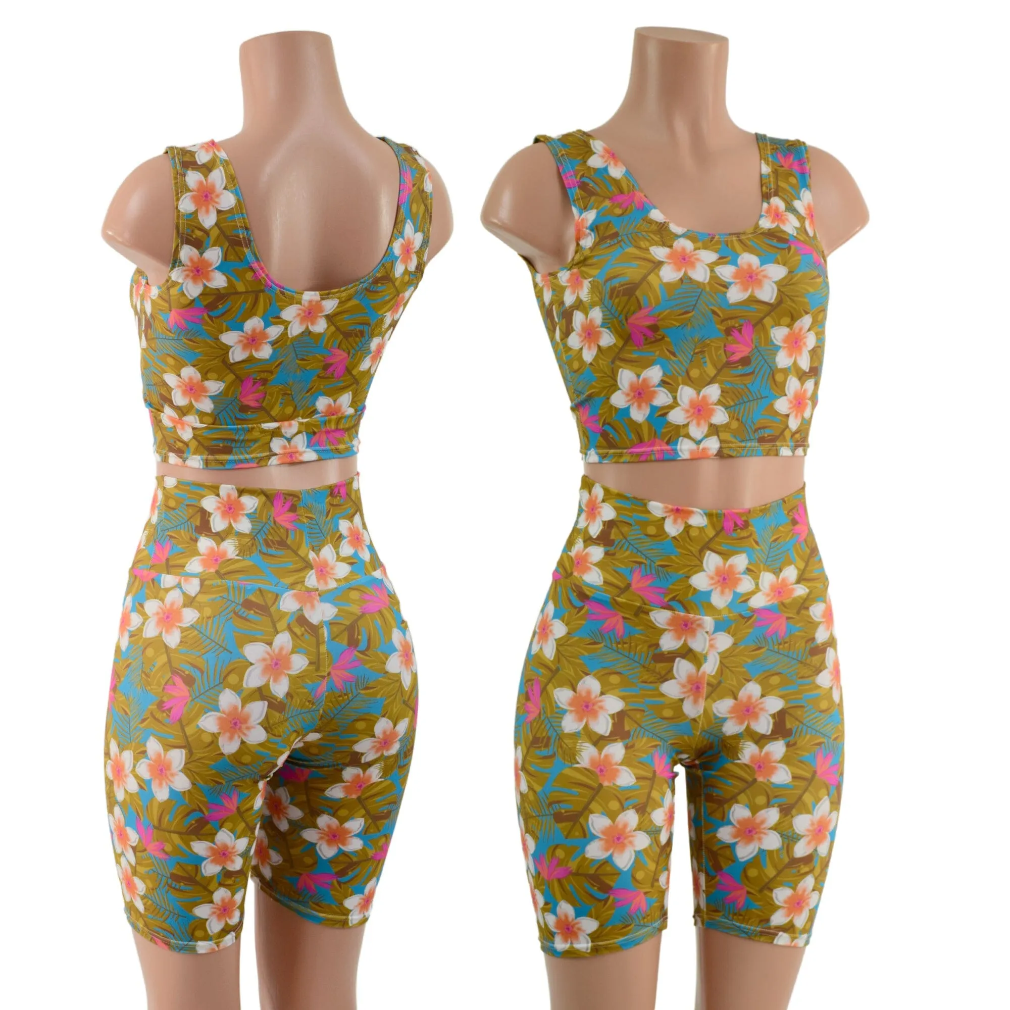 Lets Have a Tikki Skirt, Bike Shorts, or Crop Tank READY to SHIP