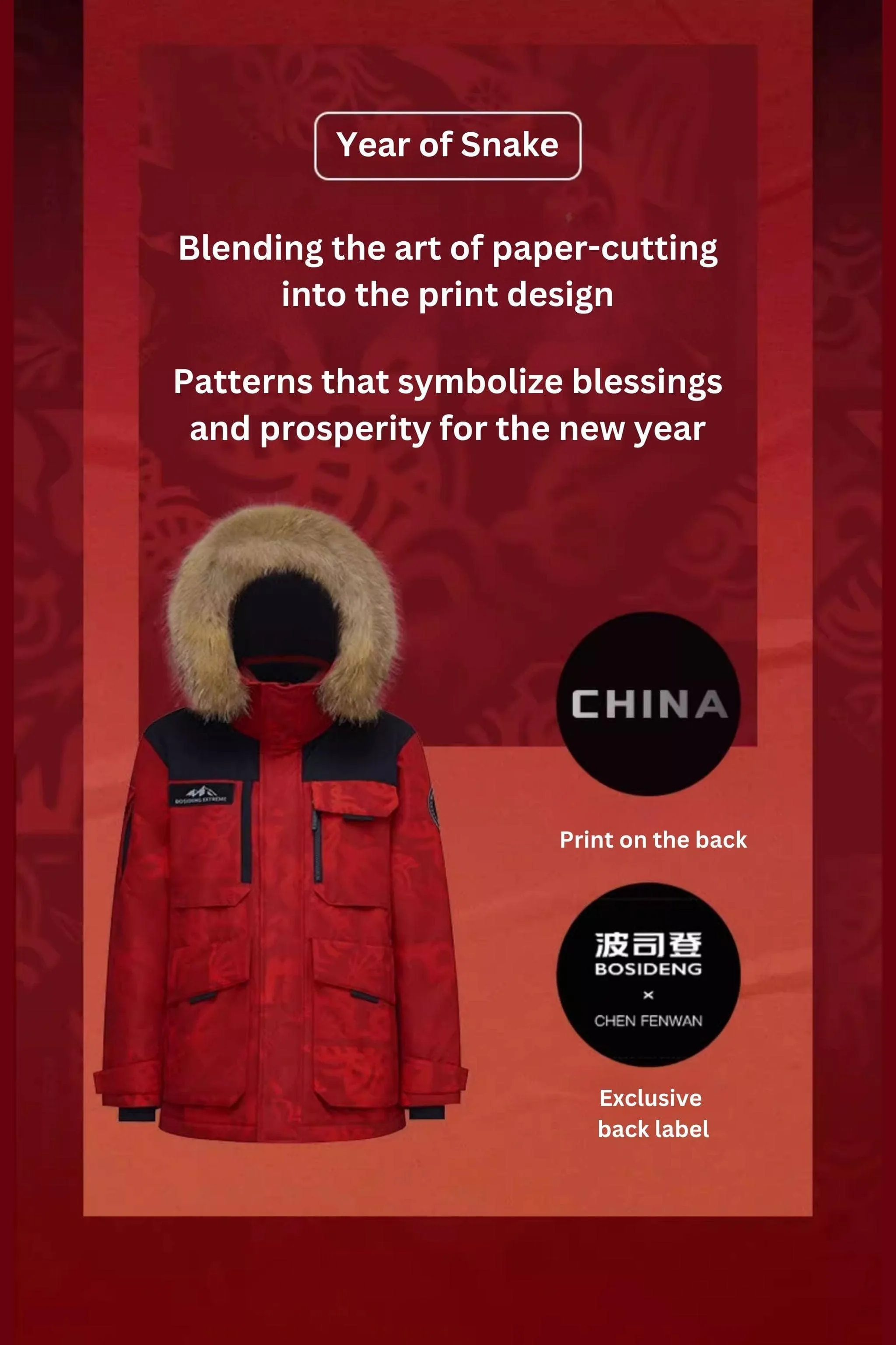 Limited Edition:  Classic Extreme Goose Down Parka With Fur Hood 2317