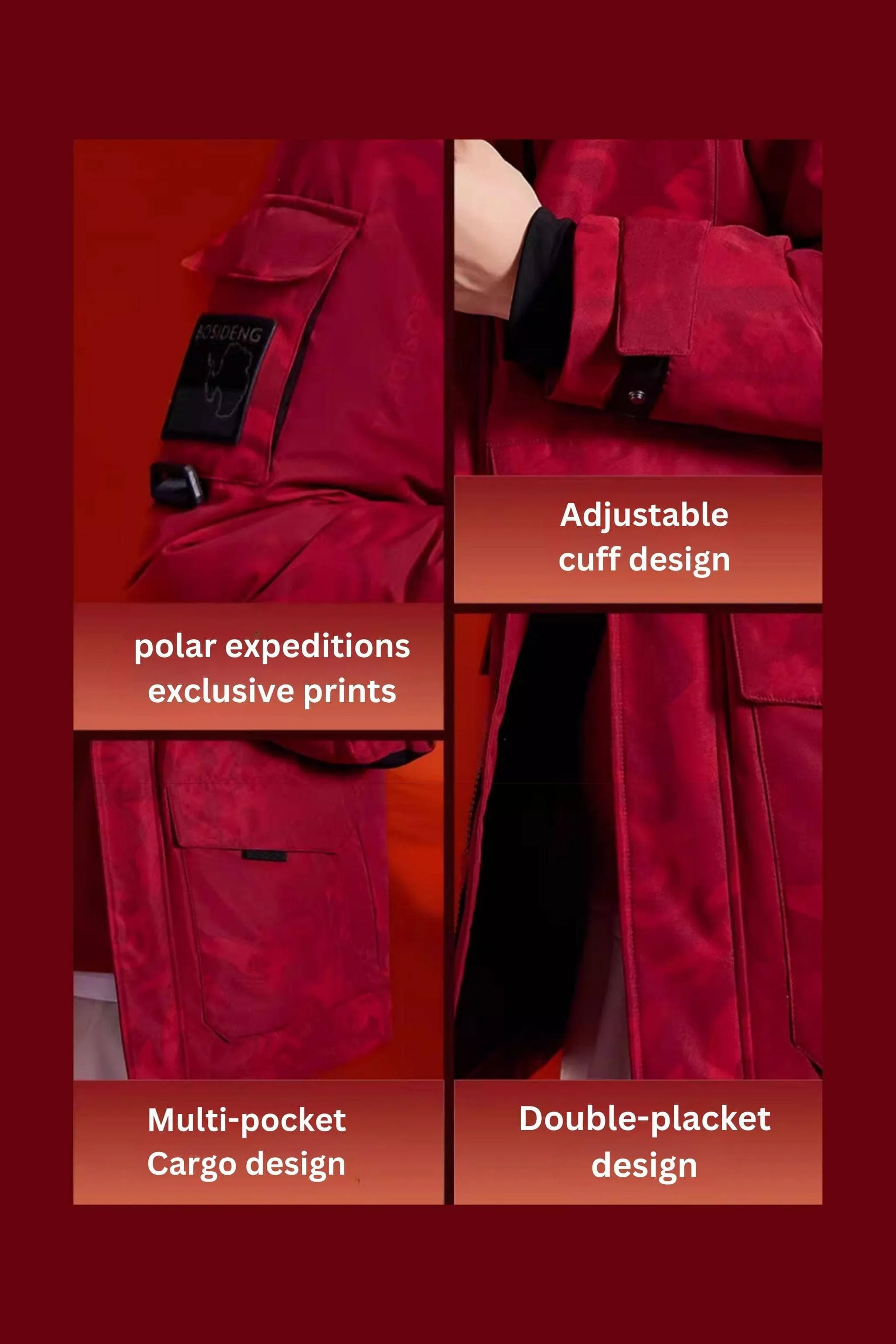 Limited Edition:  Classic Extreme Goose Down Parka With Fur Hood 2317