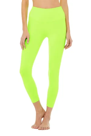 Limited-Edition Exclusive 7/8 High-Waist Neon Airbrush Legging