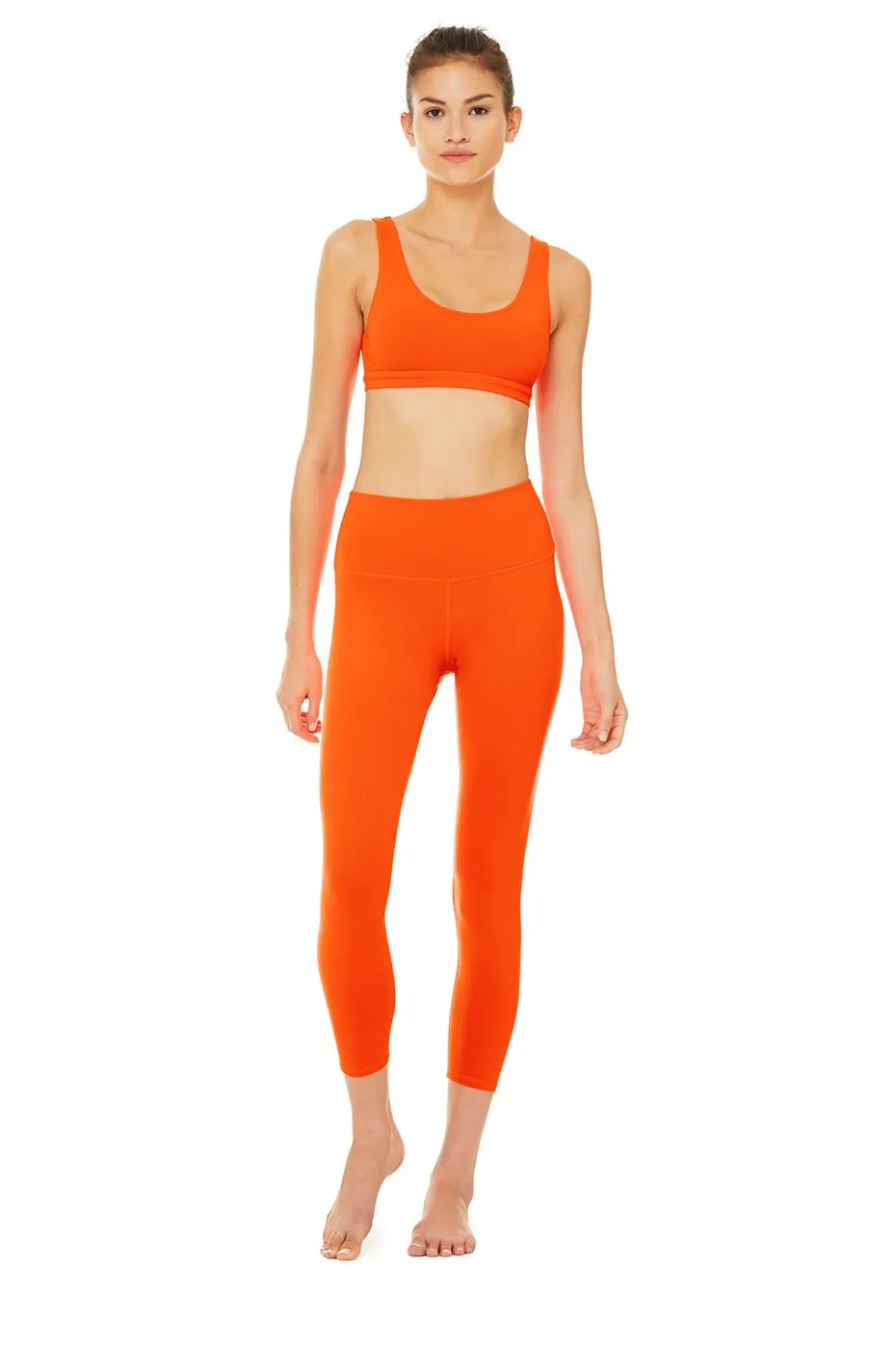 Limited-Edition Exclusive 7/8 High-Waist Neon Airbrush Legging
