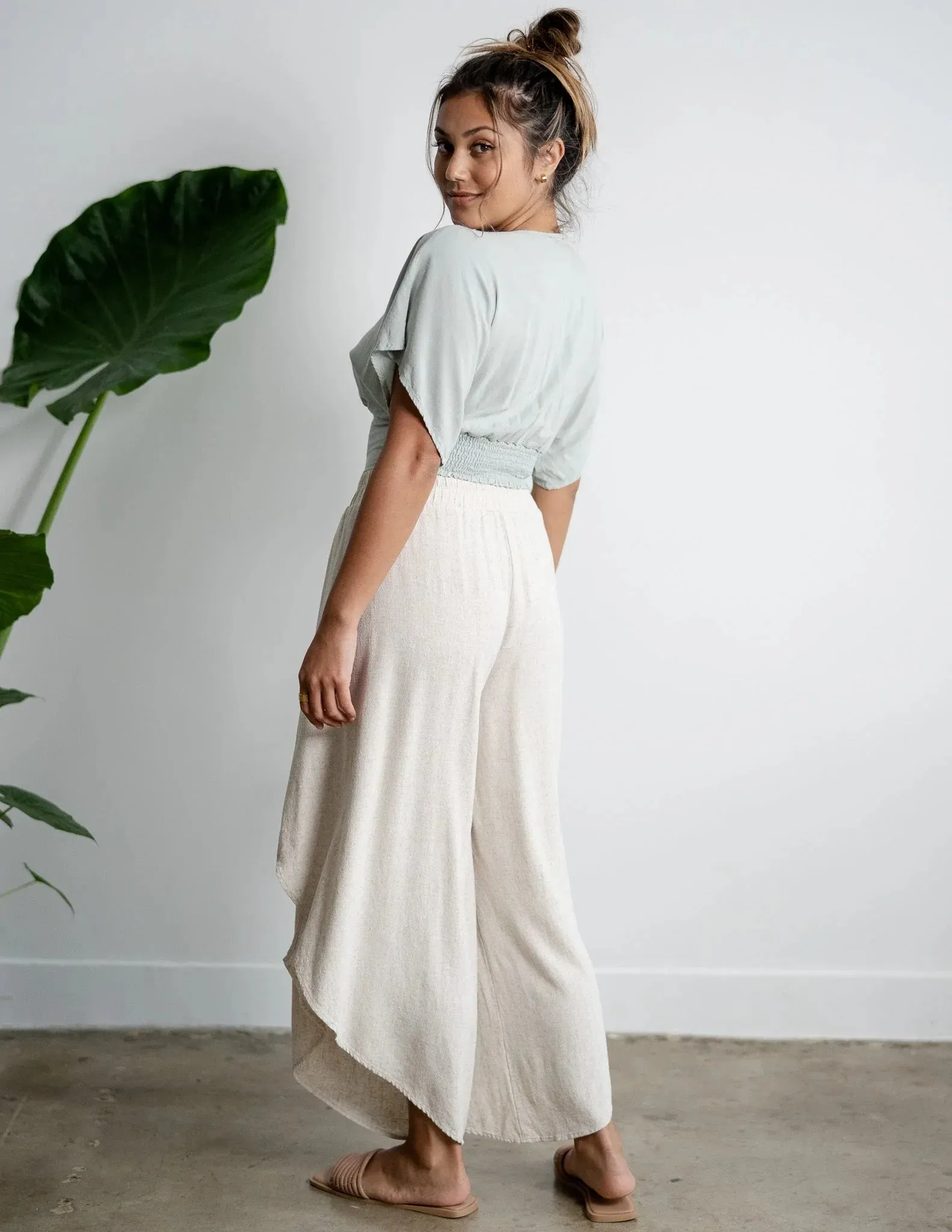 Linen Clementine Pant