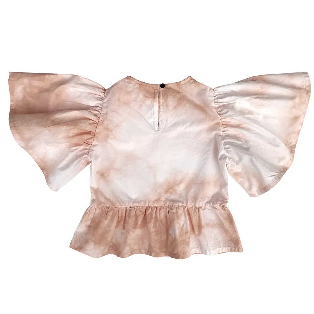 LMH Ice Cream Woven Frill Blouse