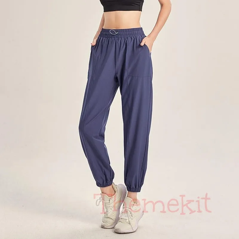 Loose-footed dry pants