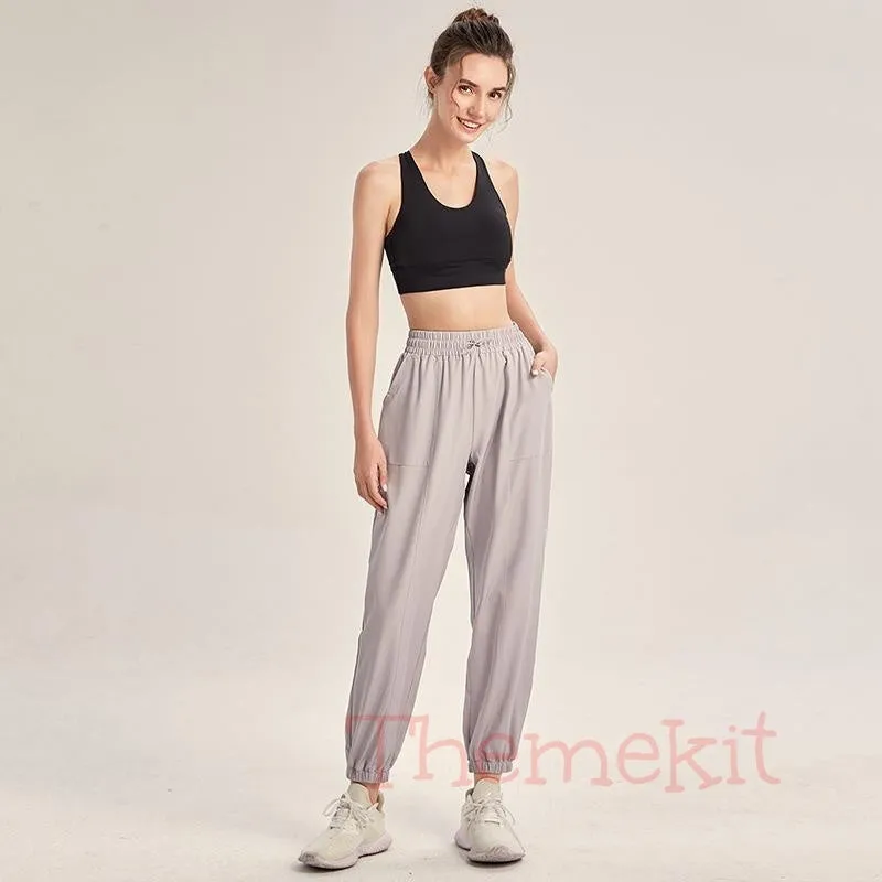 Loose-footed dry pants