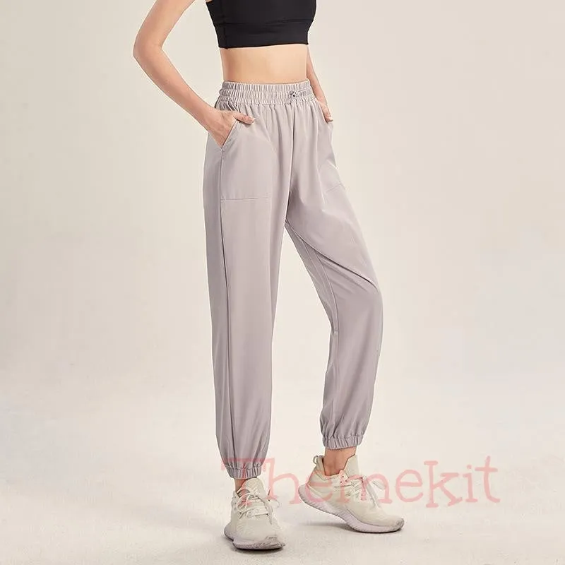 Loose-footed dry pants
