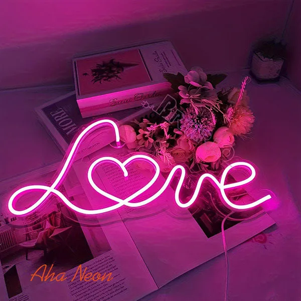 Love Neon Wedding Sign