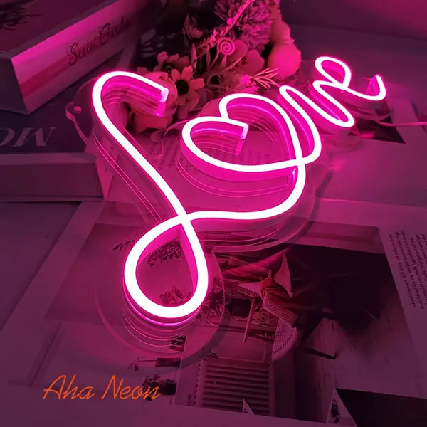 Love Neon Wedding Sign