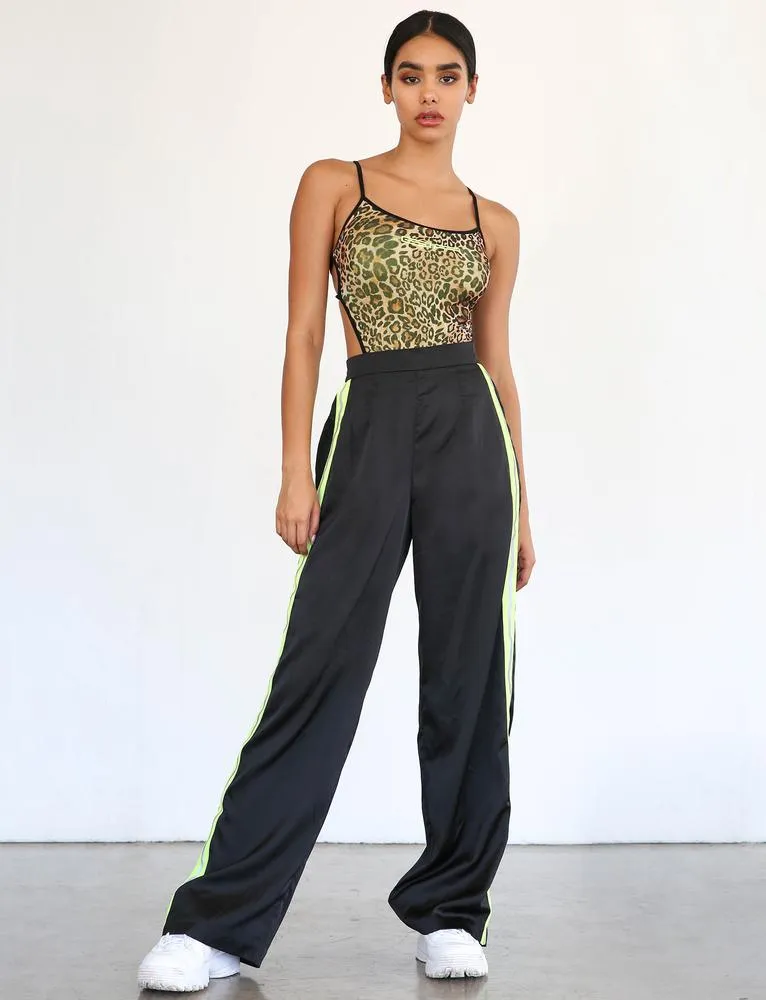Maxwell Pant - Black With Neon