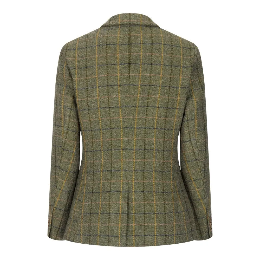 Mayland ladies hacking jacket, tweed, navy stripe