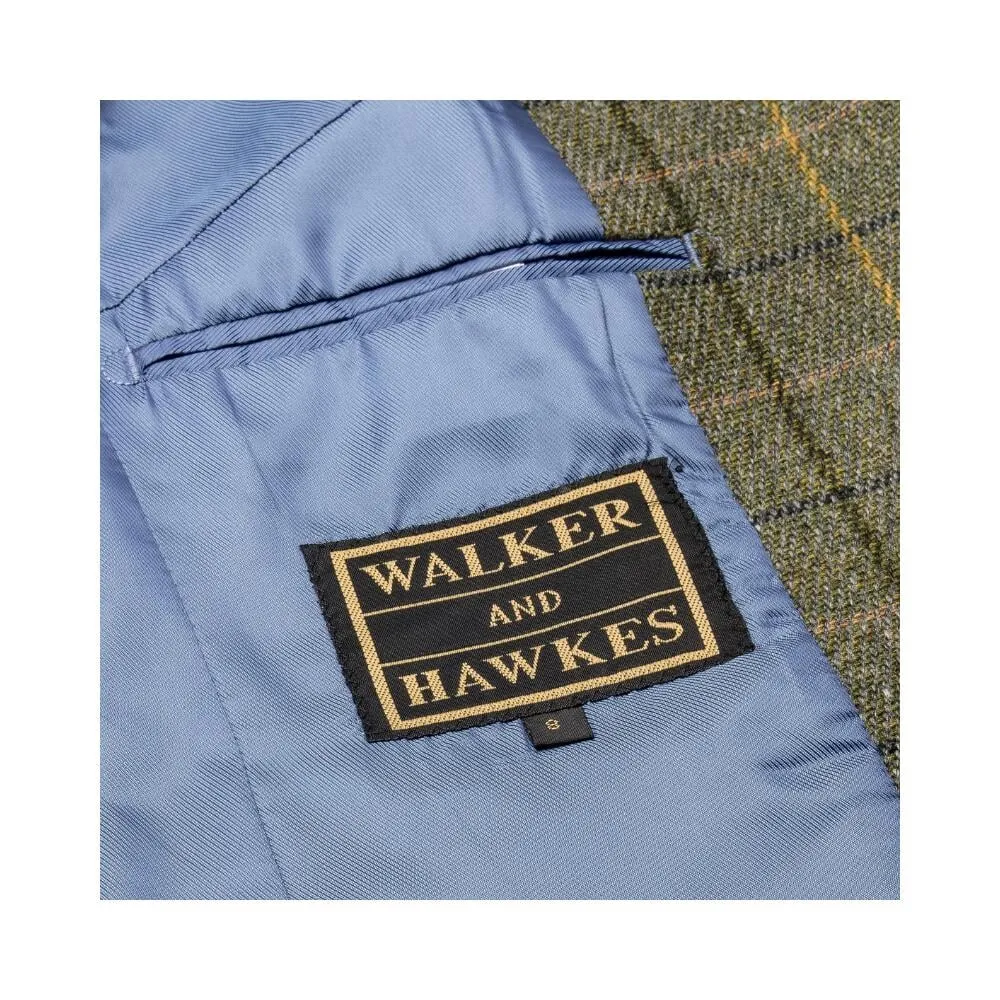 Mayland ladies hacking jacket, tweed, navy stripe