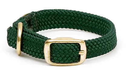 Mendota Double Braid Narrow Junior Dog Collar