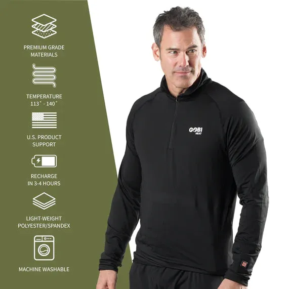 Men’s Basecamp Heated Base Layer Shirt (3-Zones)
