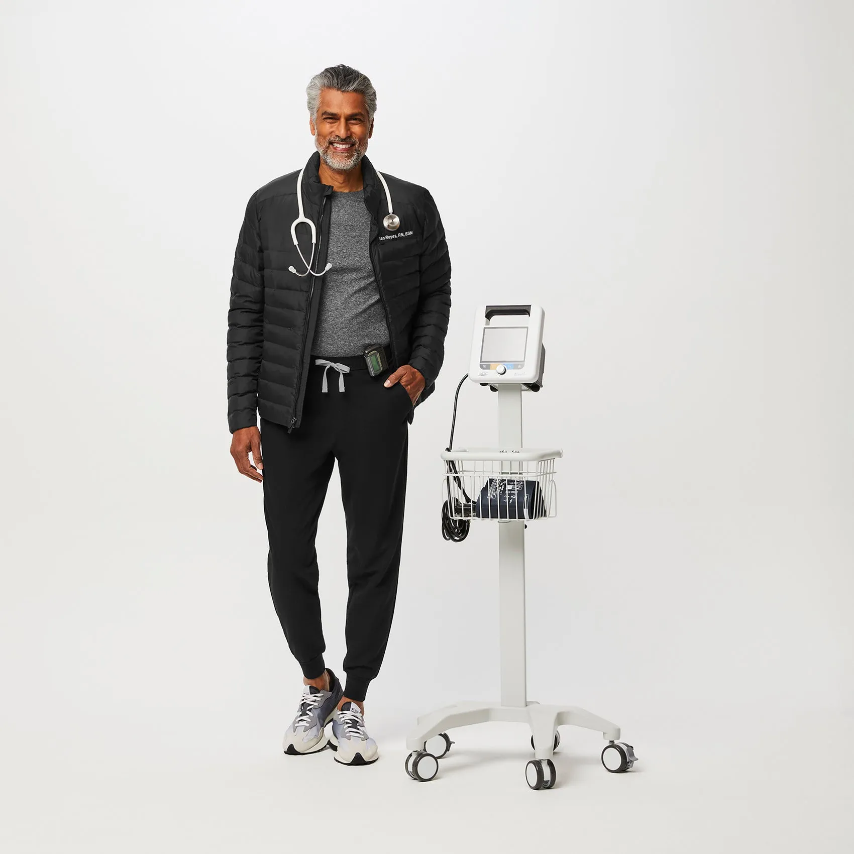 men's Black On-Shift™ Packable - Puffer Jacket
