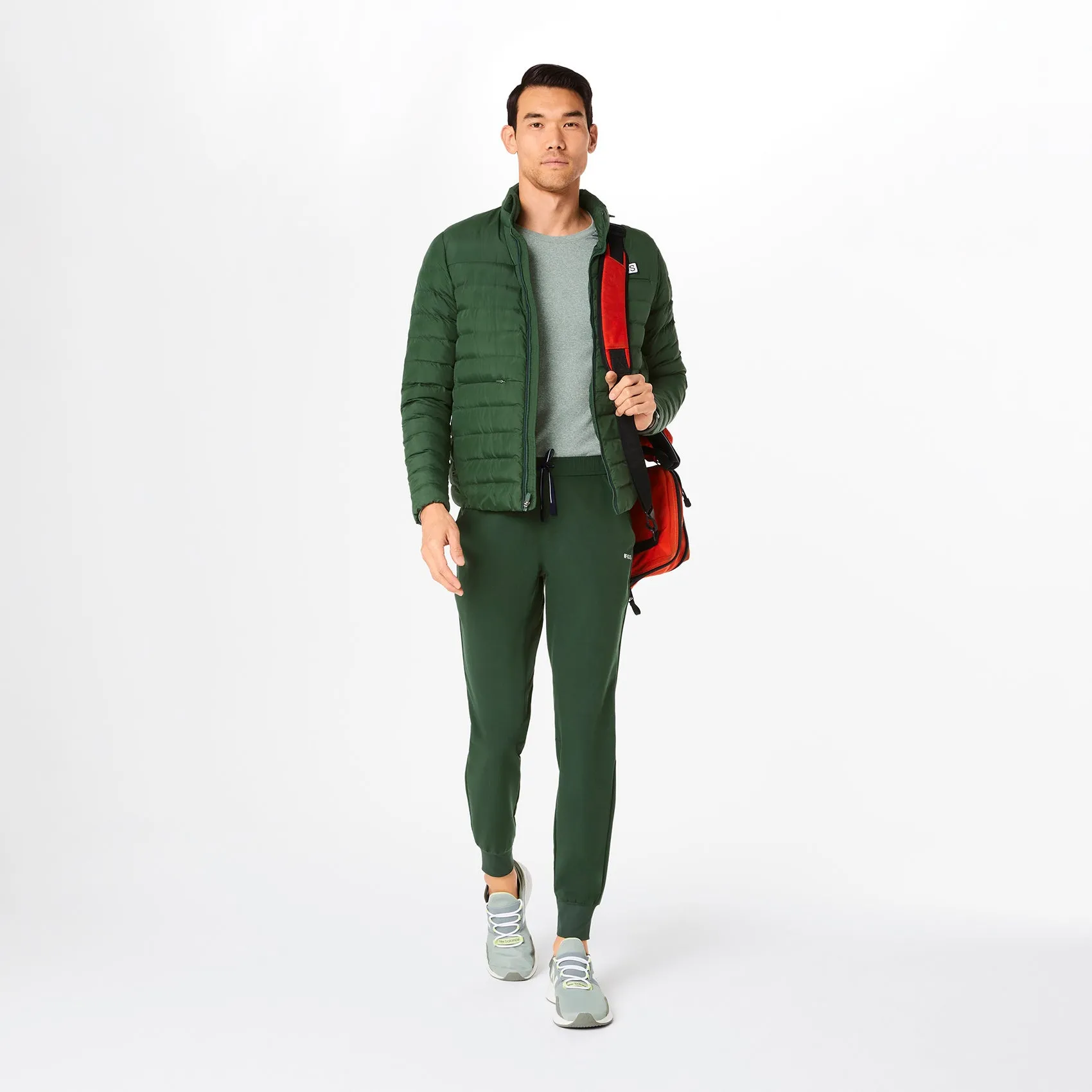 men's British Racing Green Racing On-Shift™ Packable - Puffer Jacket