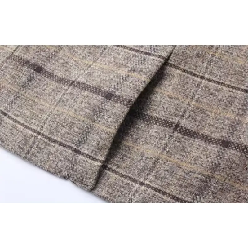 Men's Checked Pattern Slim Fit Blazer | Ideal for All Seasons