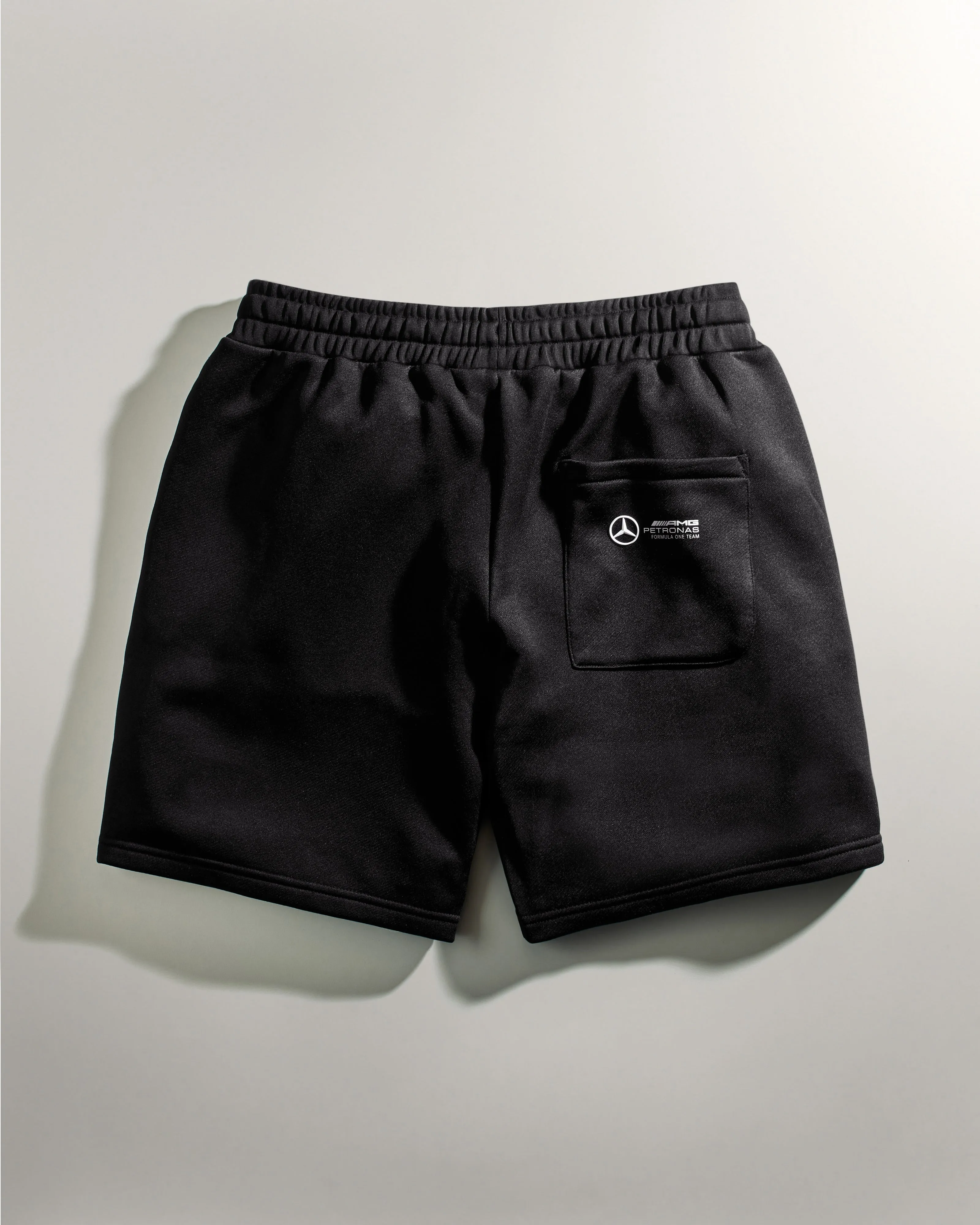 Mens Lewis Hamilton Sweat Shorts Black