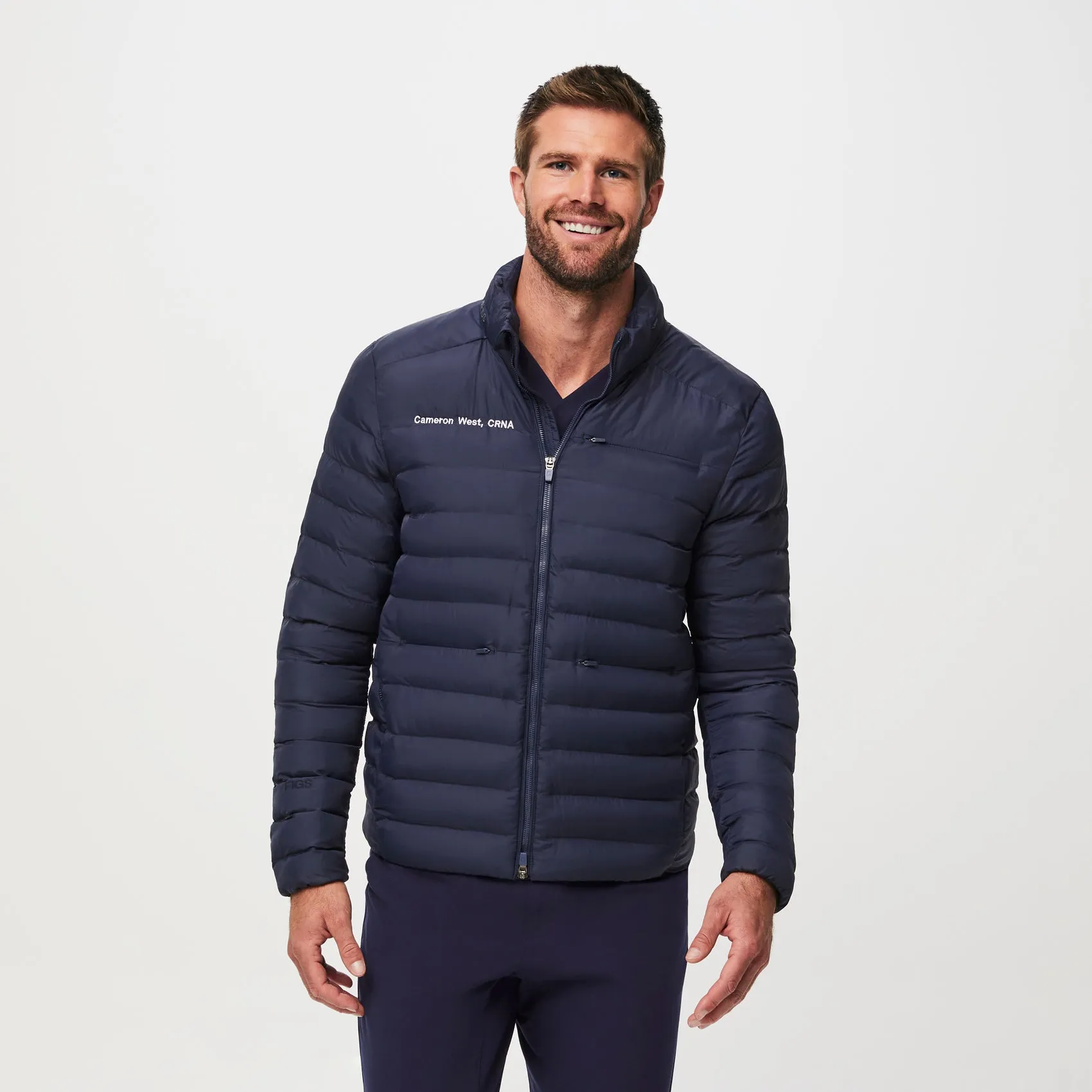 men's Navy On-Shift™ Packable - Puffer Jacket