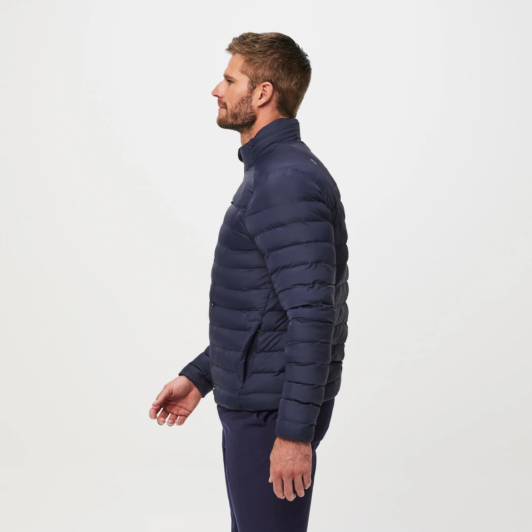 men's Navy On-Shift™ Packable - Puffer Jacket