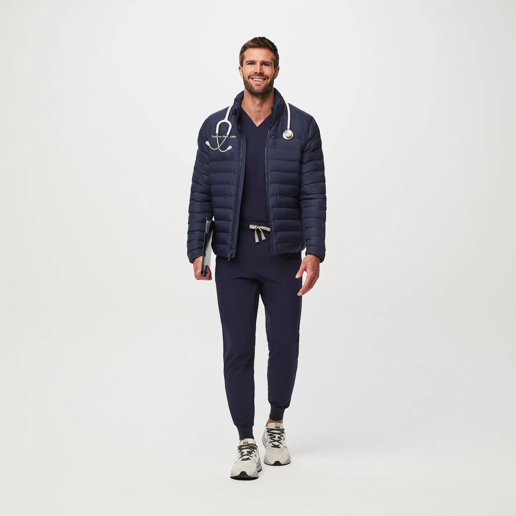 men's Navy On-Shift™ Packable - Puffer Jacket
