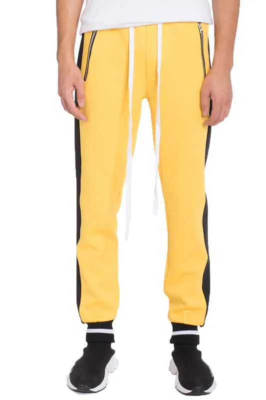 Men's White Heavyweight Sweat Jogger Pants