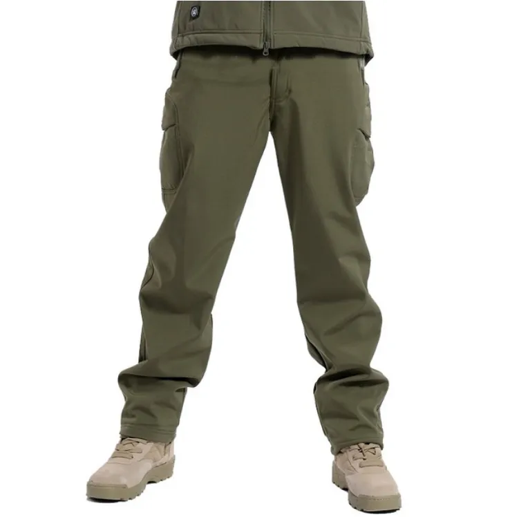 Men's Winter Windproof Waterproof Warm Camouflage Pants