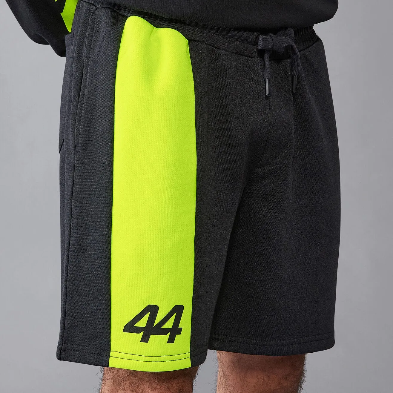 Mercedes AMG Petronas F1 Men's Lewis Hamilton Sweat Shorts - Black