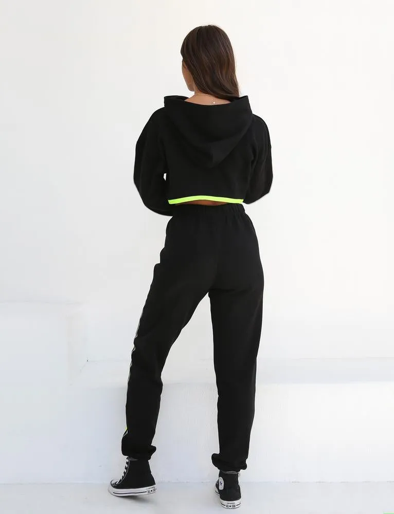 Mercury Pant - Black With Neon