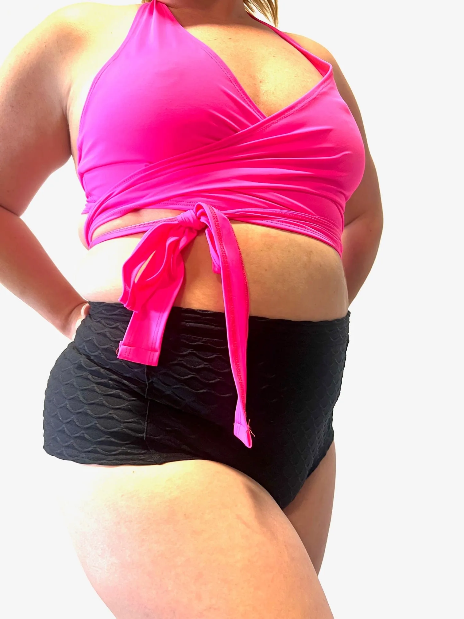 Mermaid High Waist Bottom - Black